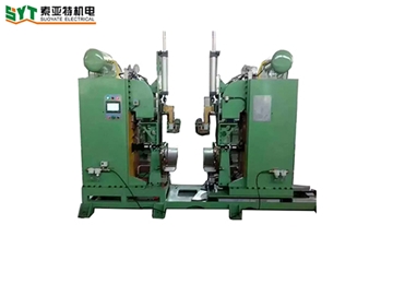 吸油煙機(jī)焊接專機(jī)，中頻逆變雙頭多點(diǎn)焊機(jī)